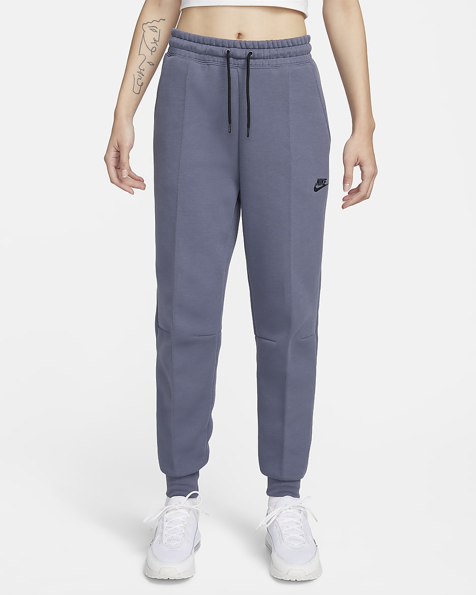 Pantaloni jogger a vita media Nike Sportswear Tech Fleece Donna